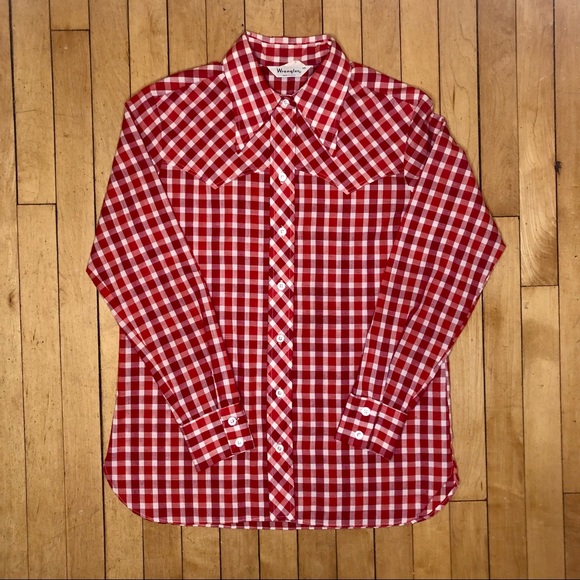 Wranglers vintage western blouse. Sz 38 - additional measurements below. - Picture 1 of 4